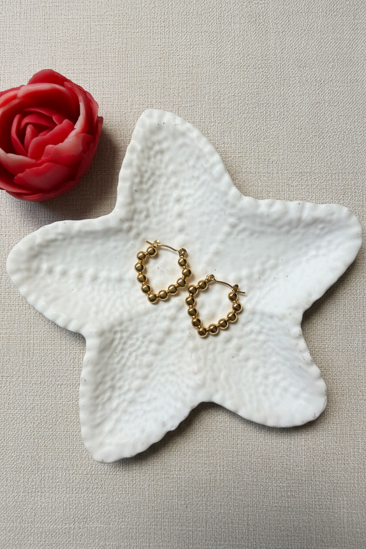 Retro Gold Hoops