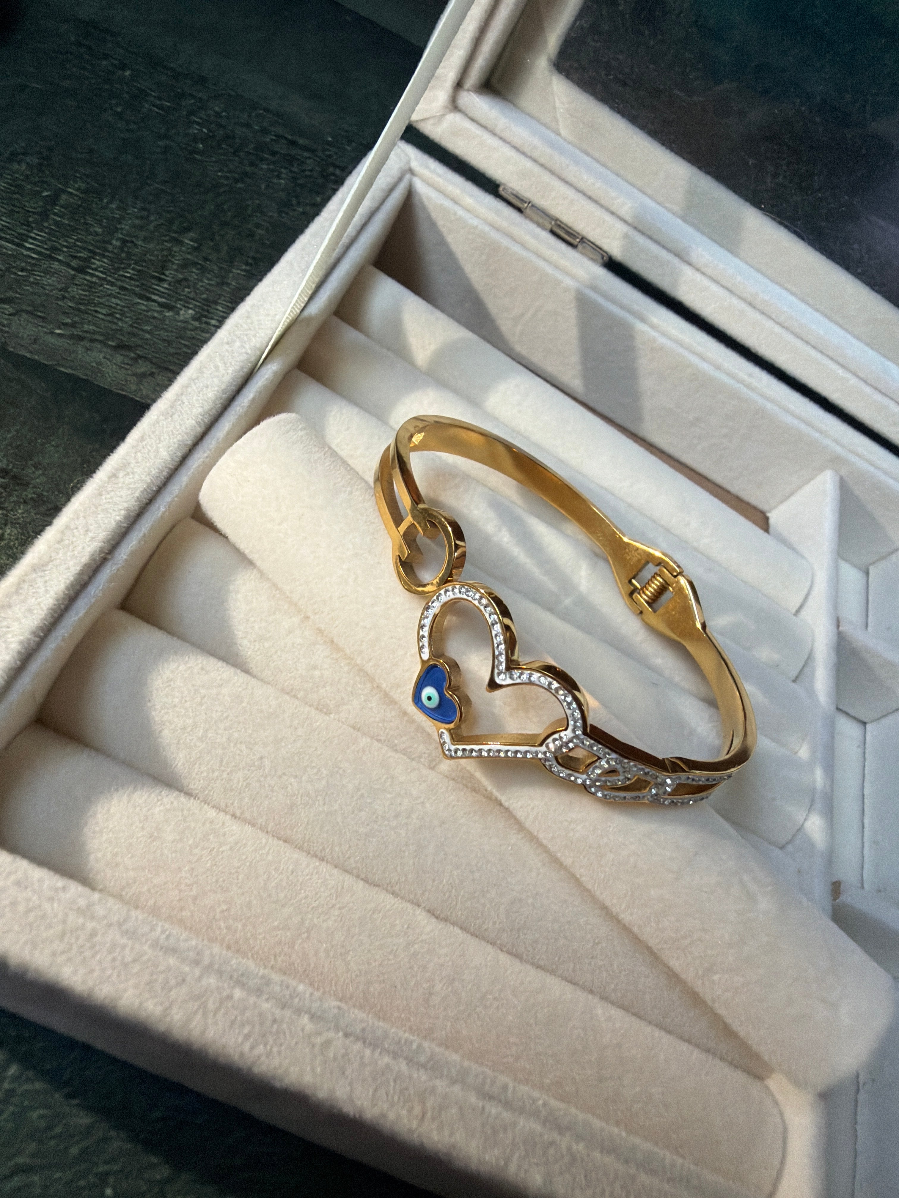 Heart Shield Nazar Bracelet