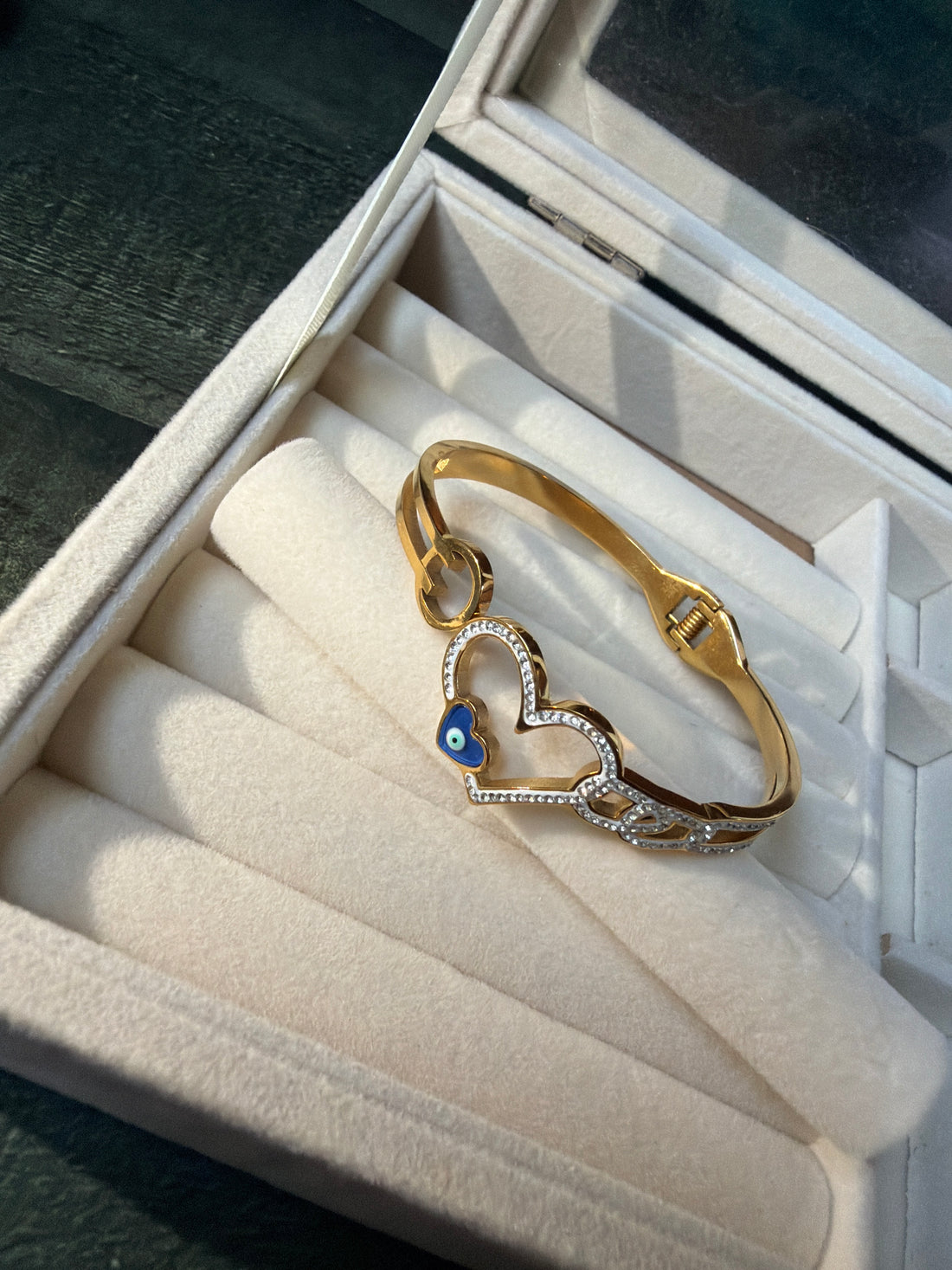 Heart Shield Nazar Bracelet