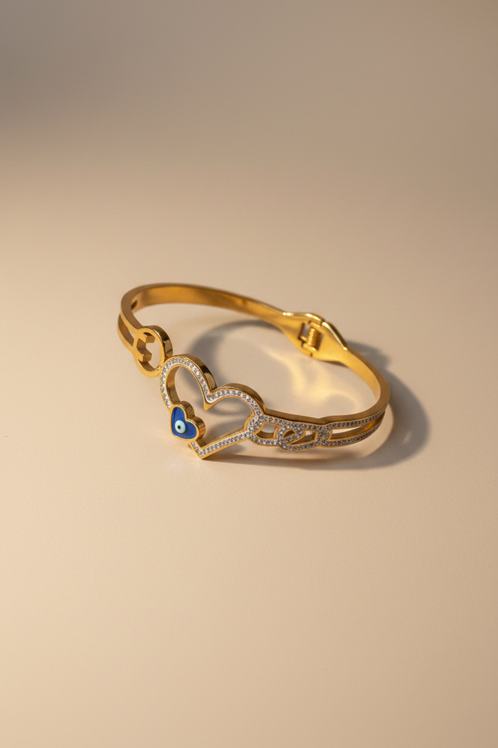 Heart Shield Nazar Bracelet
