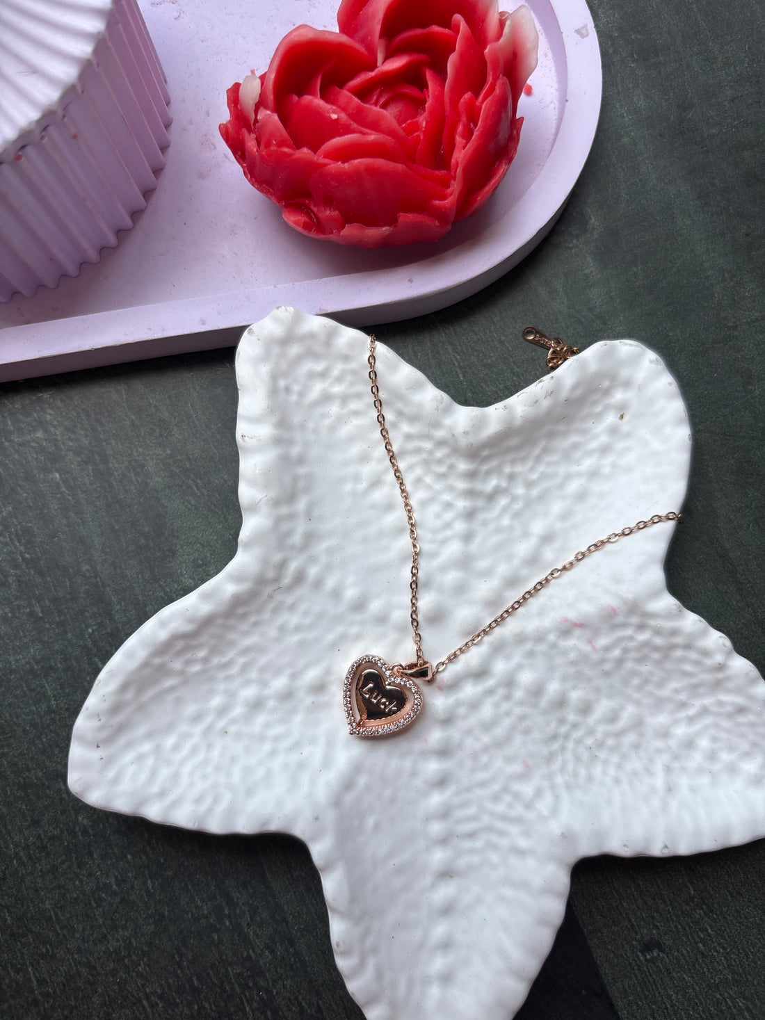 Luck Heart Necklace