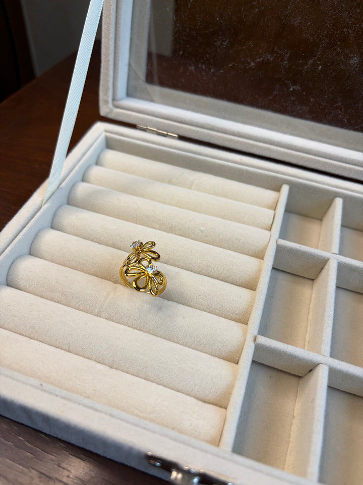 Double Flower Ring