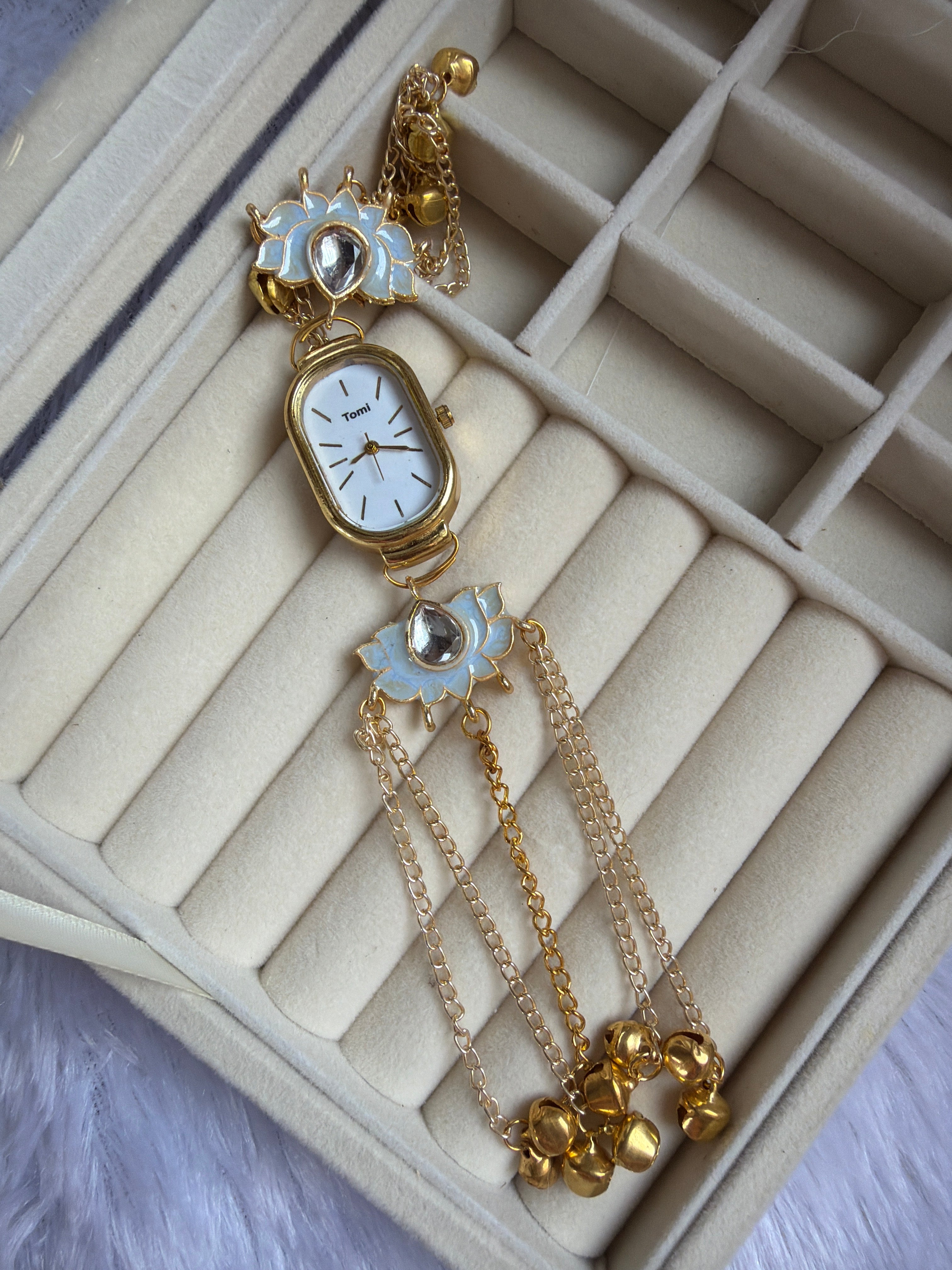 Lotus Bloom Kashmiri Watch