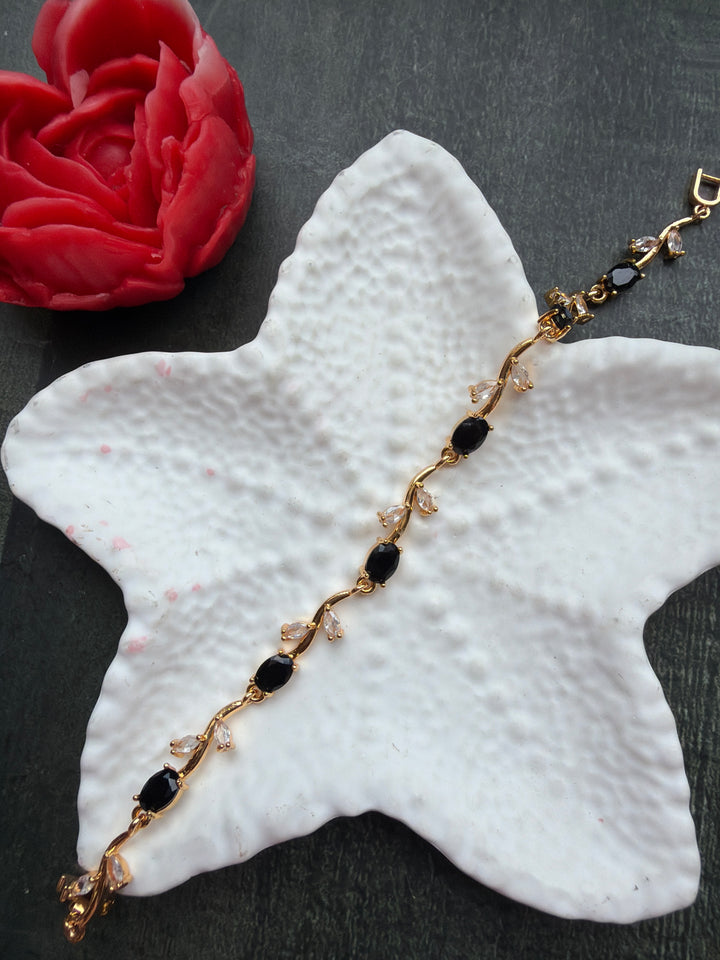 Black Tulip Bracelet