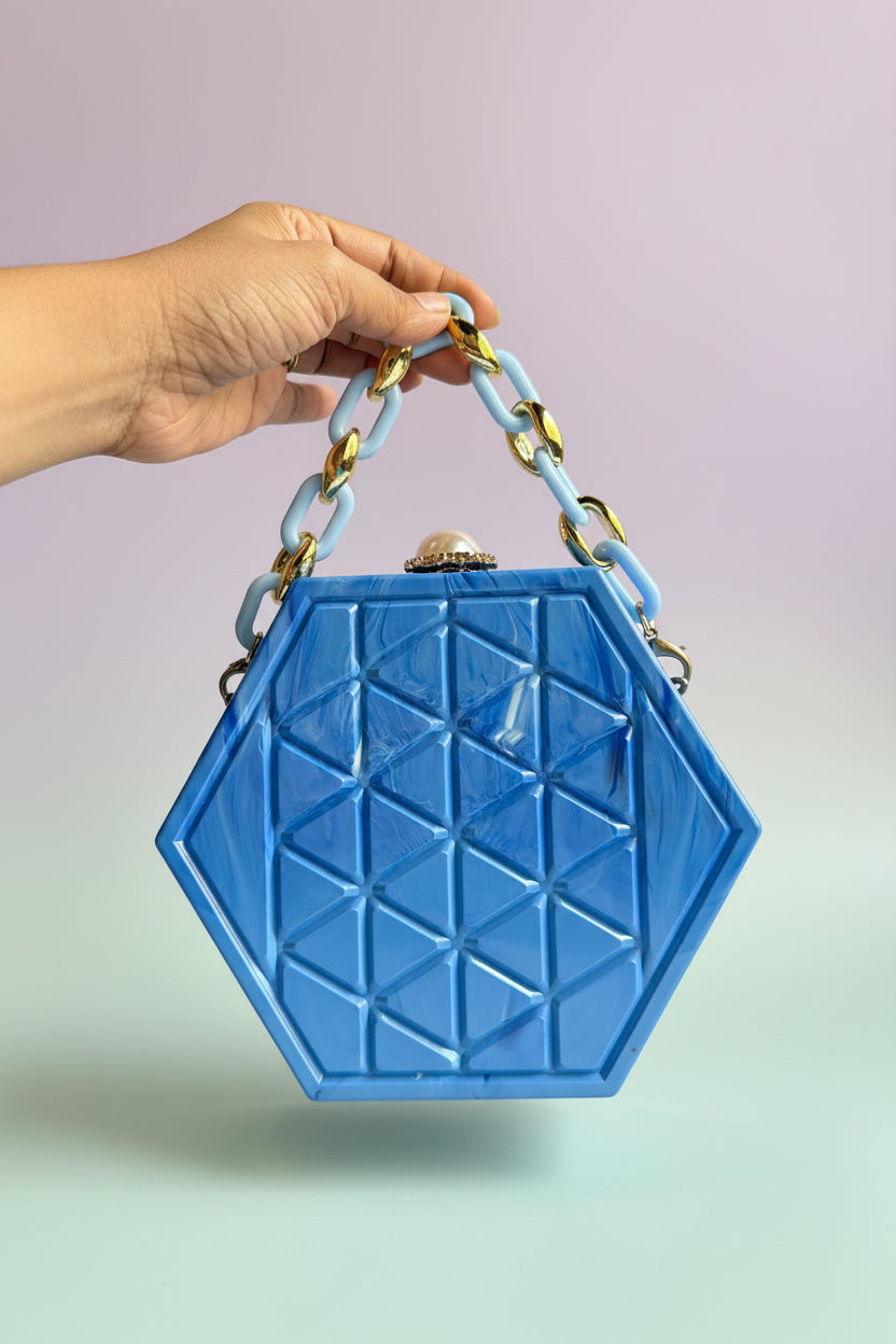 Ocean Quartz Handbag