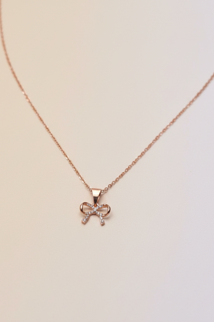 Cute Bow Necklace