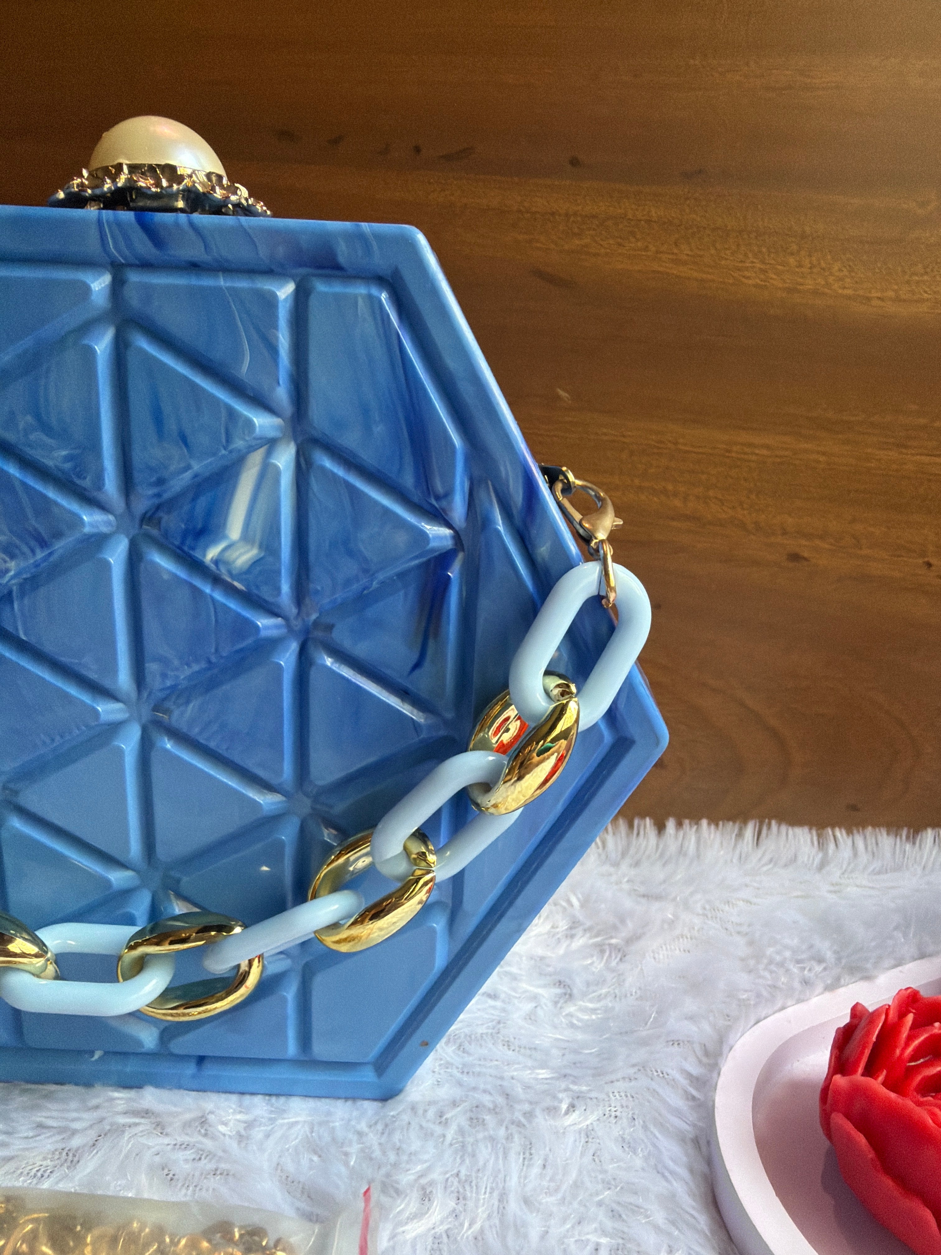 Ocean Quartz Handbag