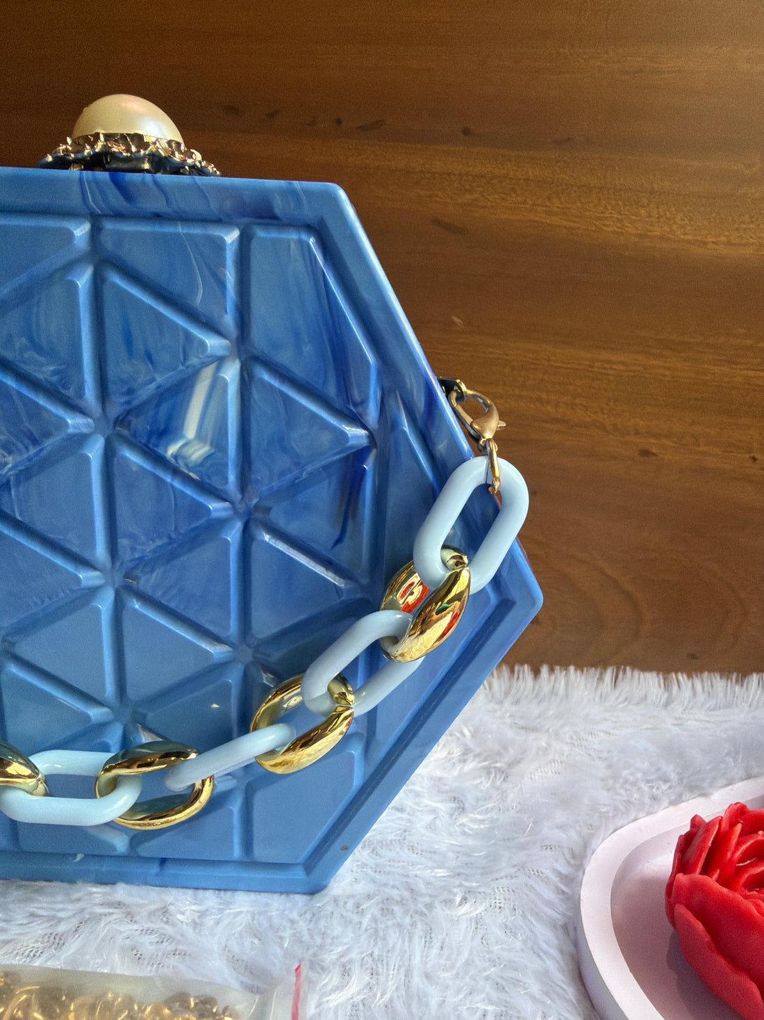 Ocean Quartz Handbag