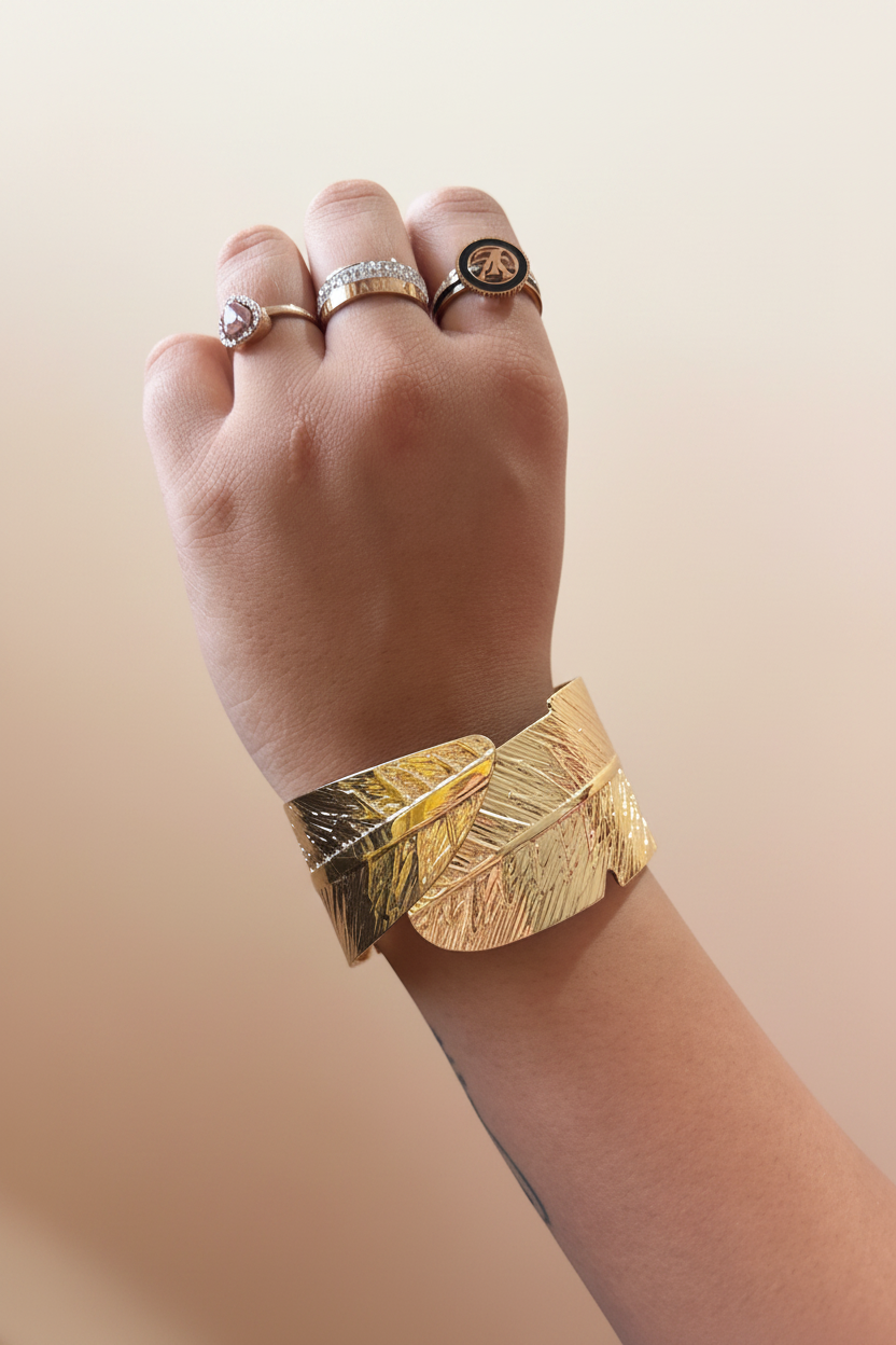 Golden Leaf Handcuff
