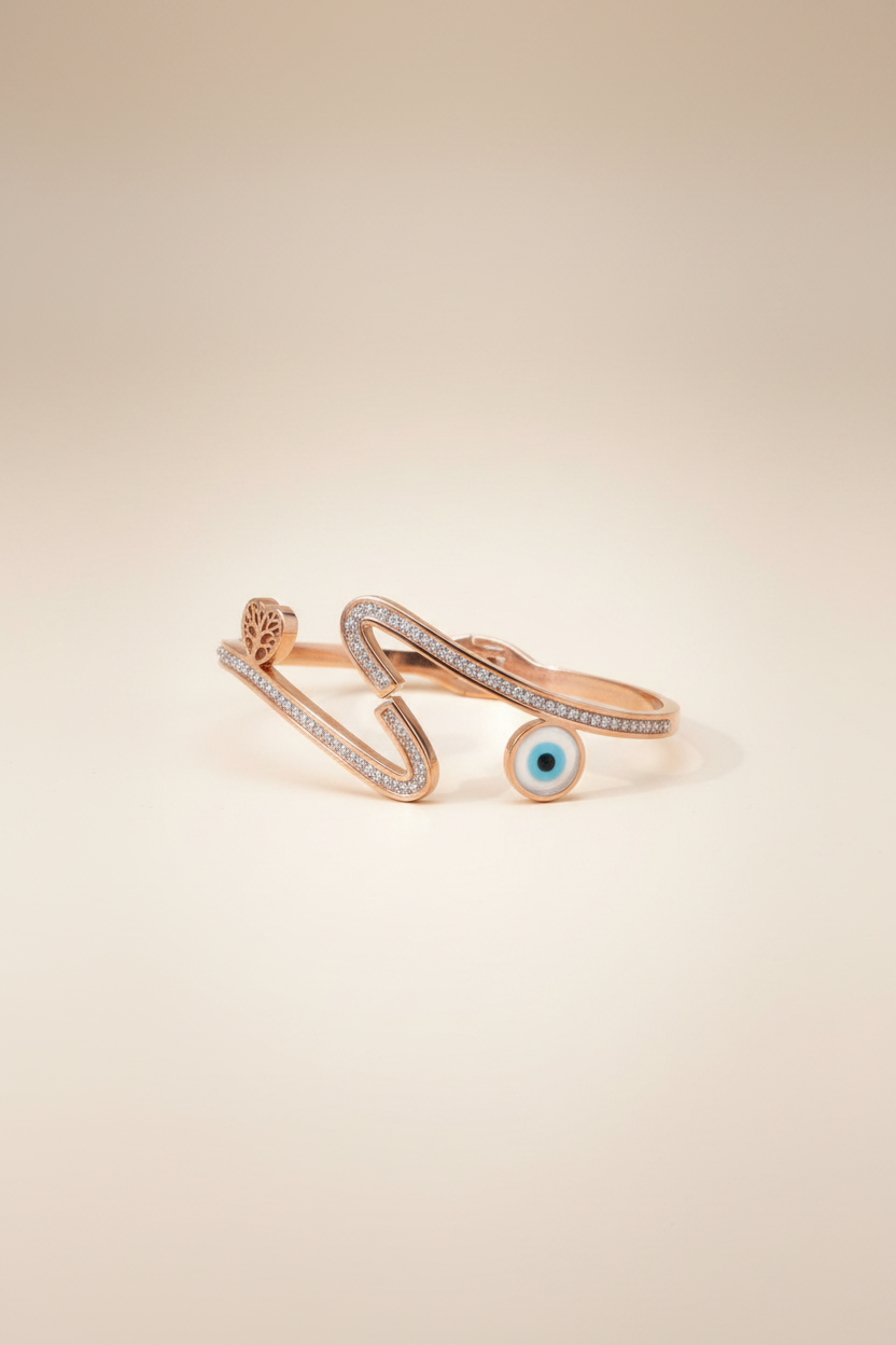 Crystal Eye Bracelet