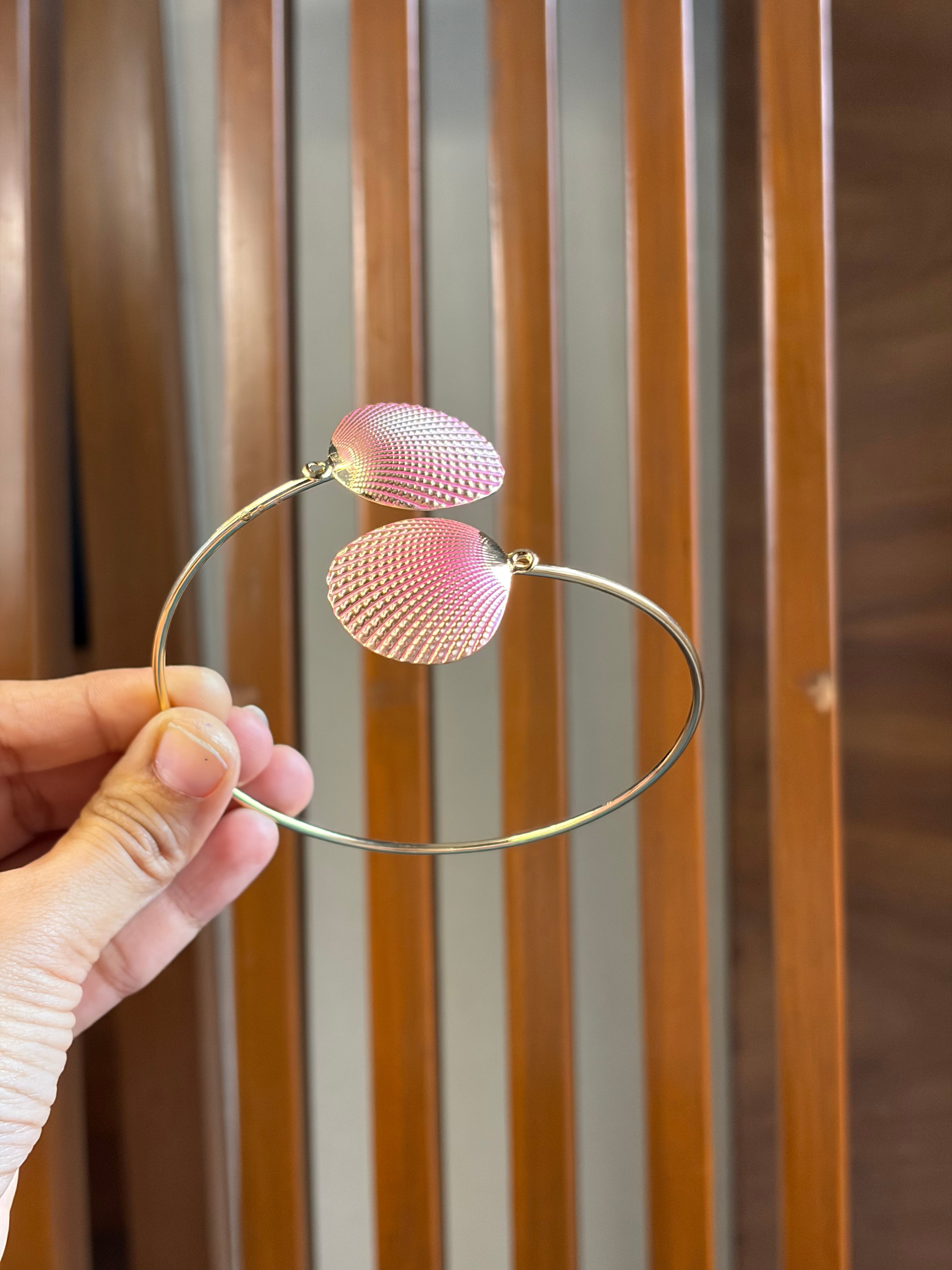 Blush Shell Cuff