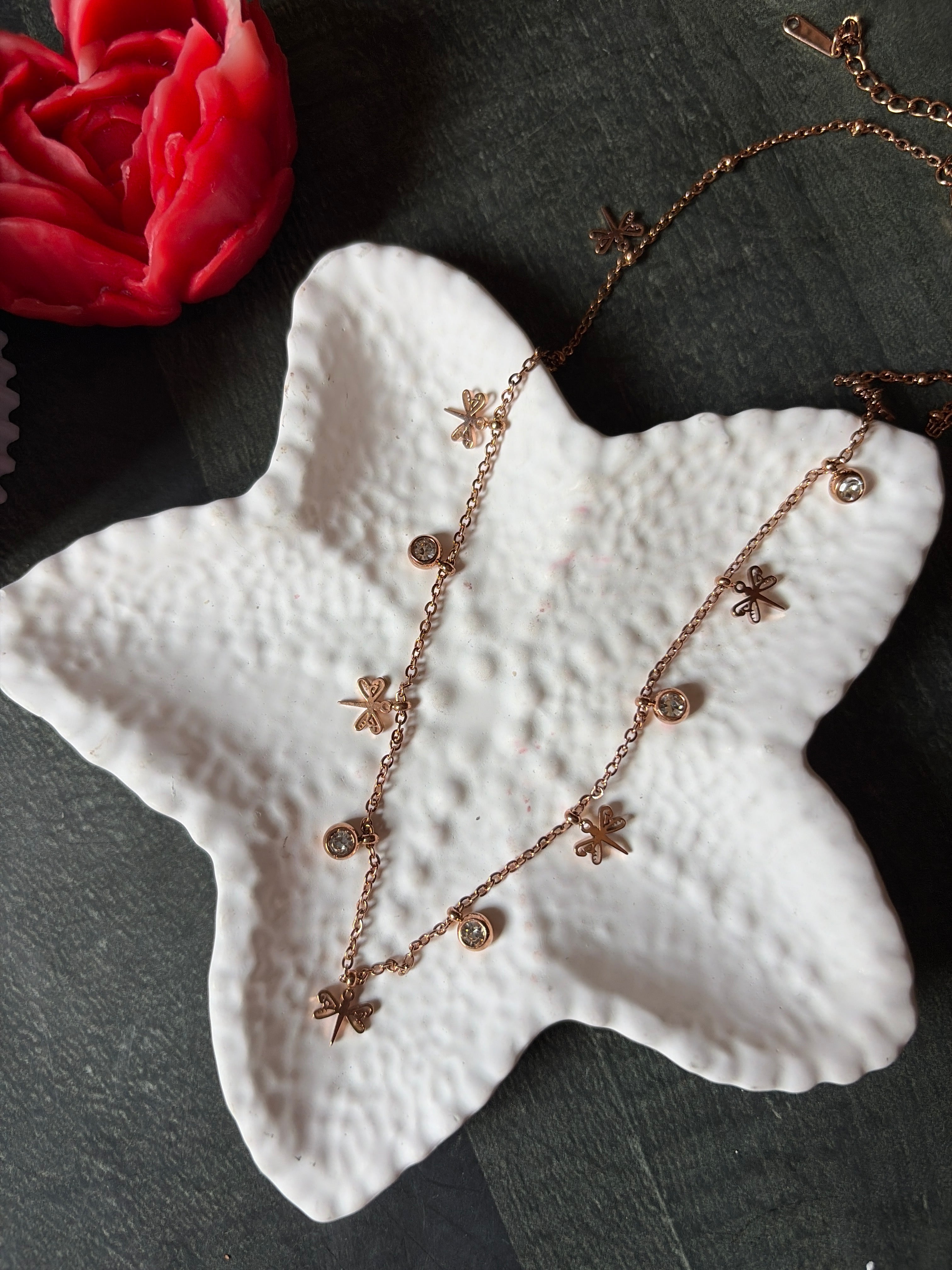 Butterfly Charm Necklace