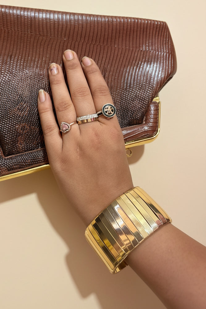 Golden layered Handcuff