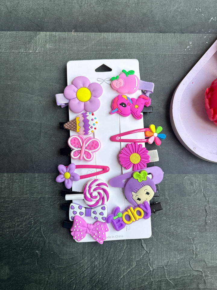 Lavender Dream Hair Clip Set