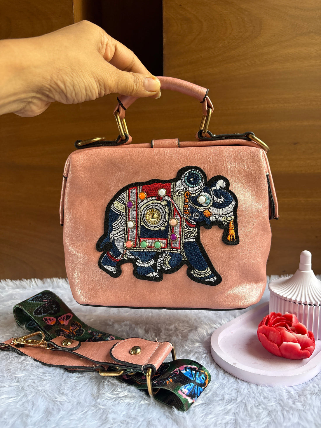 Elephant Aura Handbag
