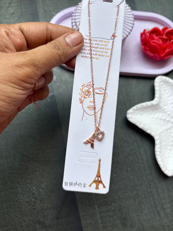 Paris Love Necklace