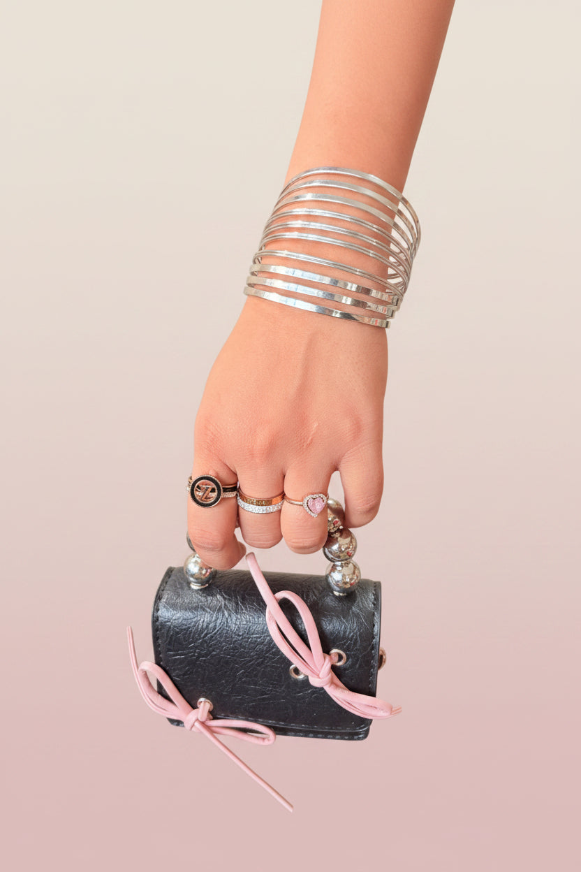 Silver Wave Handcuff