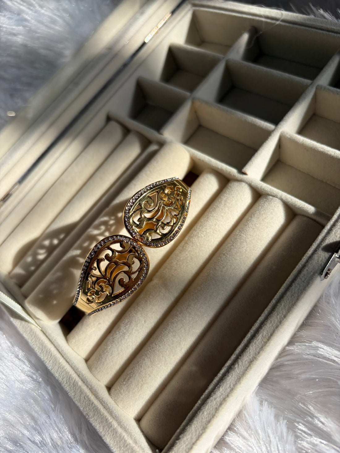 Diamond Golden Handcuff