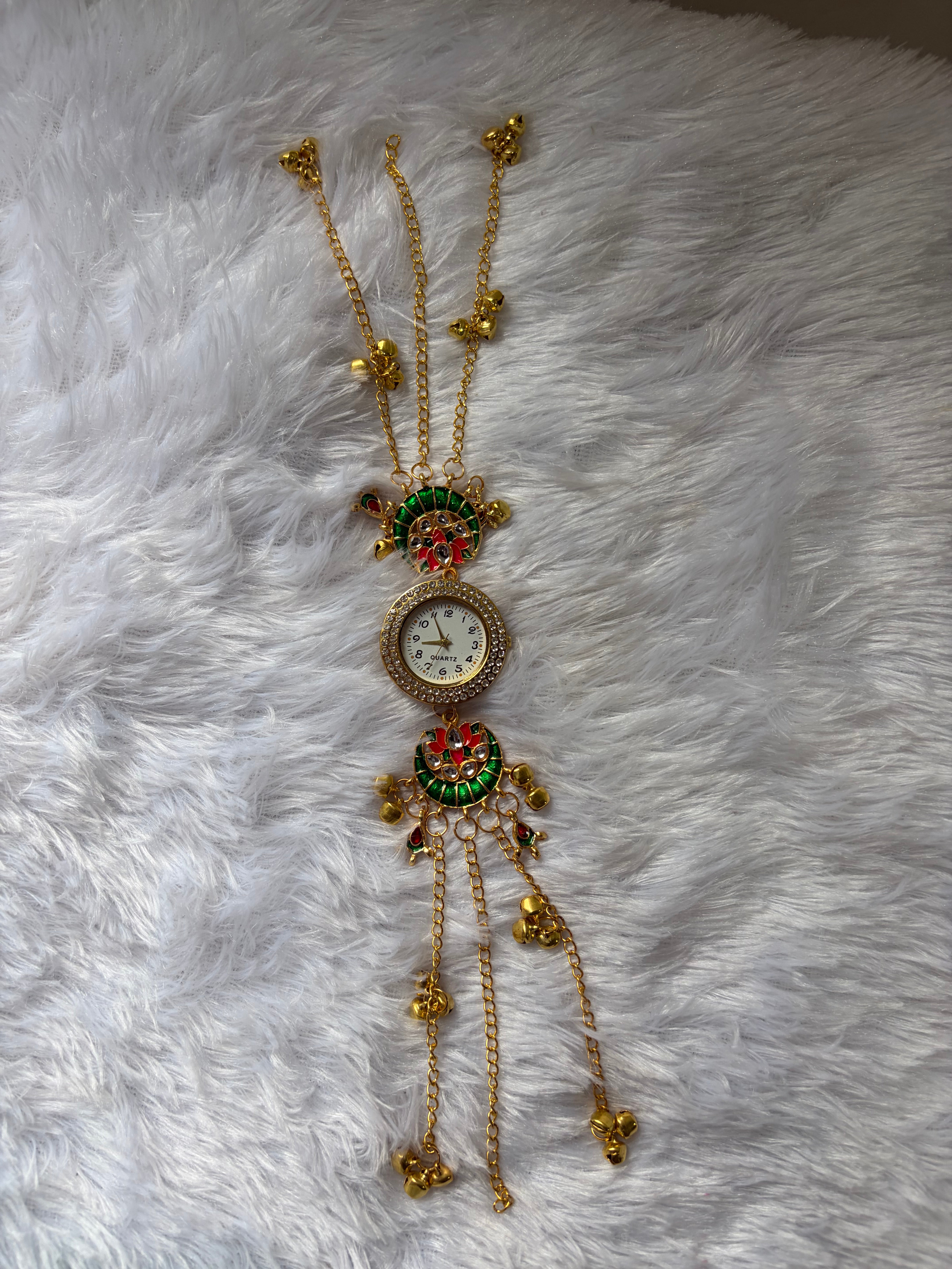 Lotus Bloom Kashmiri Watch