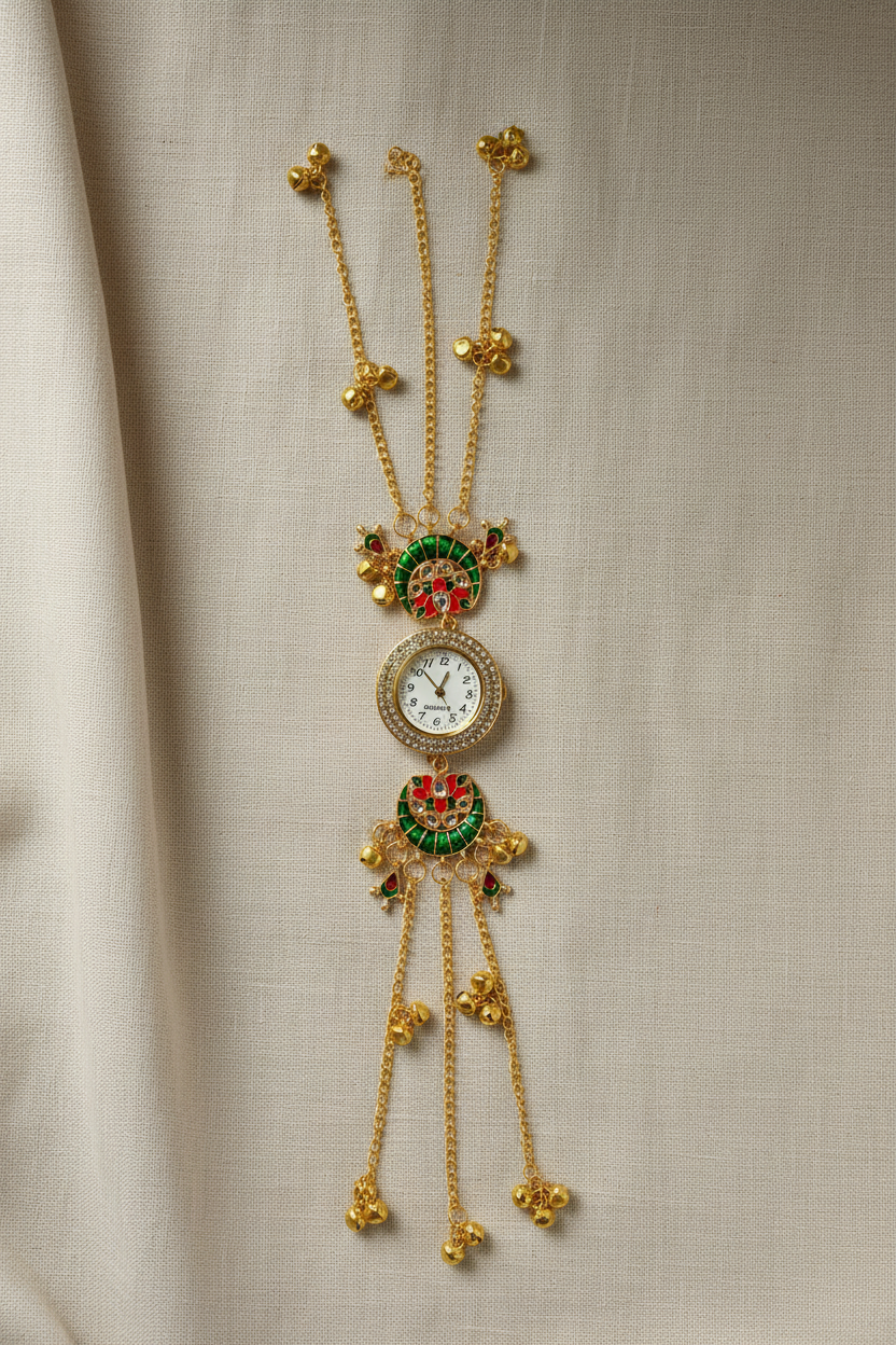 Lotus Bloom Kashmiri Watch